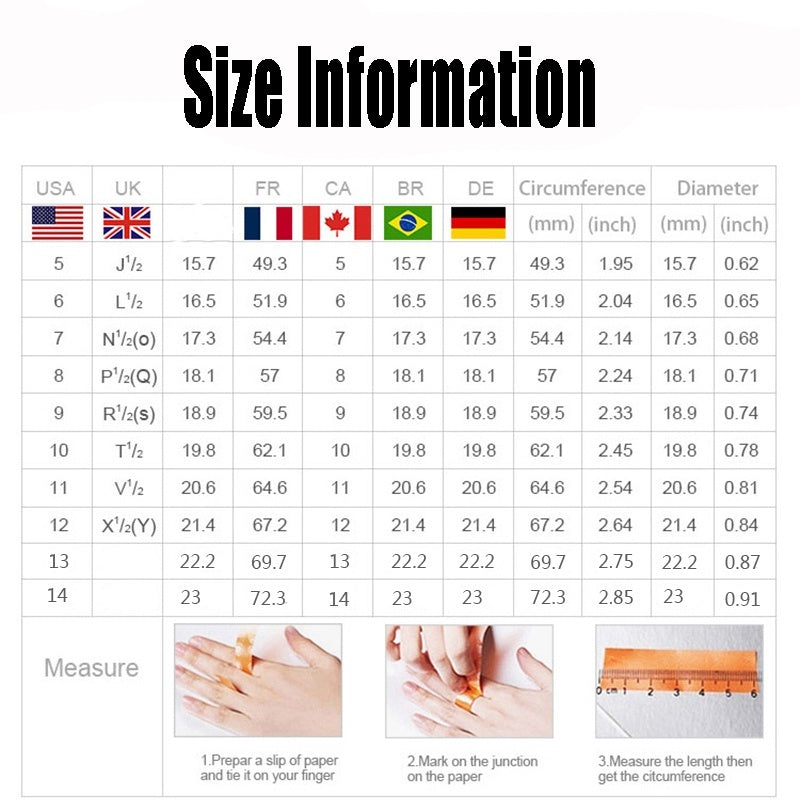 Men's Zirconia Engagement or Wedding Ring, Sparkling and Dazzling
