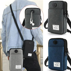 Casual Men's Waist Bag Outdoor Sports Running Crossbody Bag
