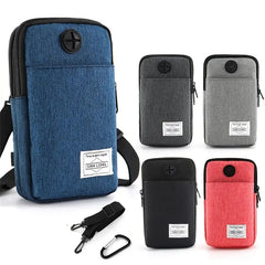 Casual Men's Waist Bag Outdoor Sports Running Crossbody Bag