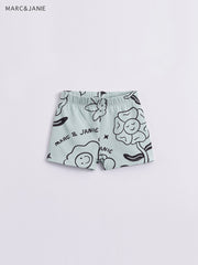 Girls Summer Cotton Breathable Leggings with Assorted Styles Shorts