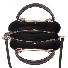 Women's Vintage Tote Bag Classic Pattern Satchel Work Bag