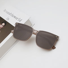 Square Sunglasses Rivet Decor Anti Glare UV400