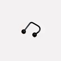 1pc Stainless Steel U-shaped Lip Nail Lip Ring Hip-hop Piercing Jewelry
