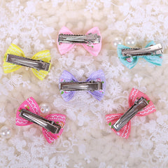 3pc Stylish Dog Hair Bows w/ Clips for Grooming & Accessories