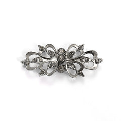 Alloy Inlaid Glass Button for Fur Coat Decoration
