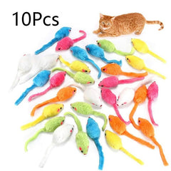 Interactive Mouse Cat Toy Plush Chew