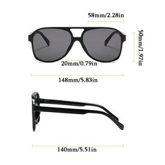 Aviator Sunglasses Women Men Anti Glare UV400 with Case