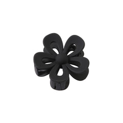 Matte Flower Hair Claw Hollow Shark Claw Hair Clip