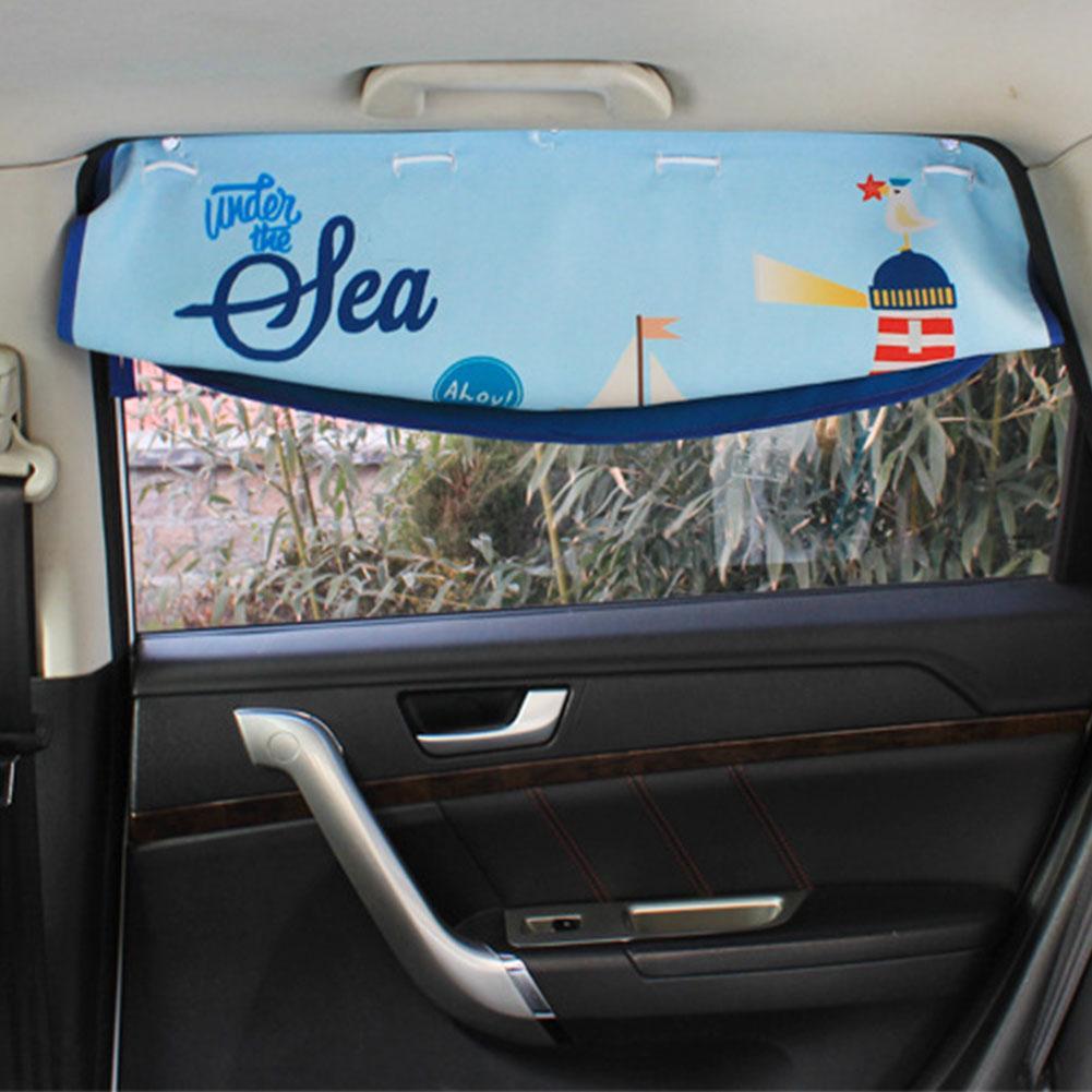 Cartoon Car Seat Sun Shade for Baby/Child - Rear Side Window Curtain Film