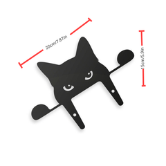 Cat Garden Decor Metal Home Courtyard Patio Lawn Art Decor