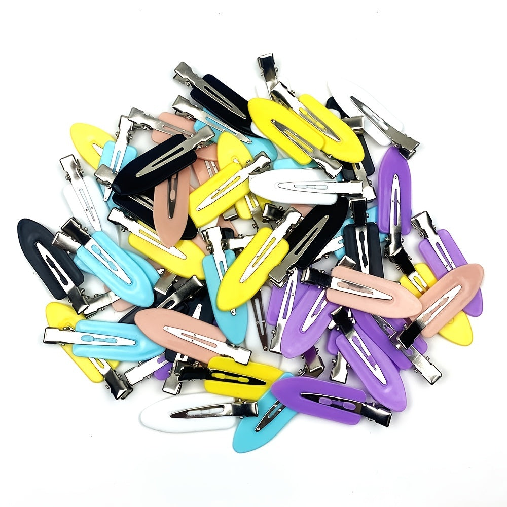 Solid Duck Billed Hair Clip Non-slip Bangs Clip