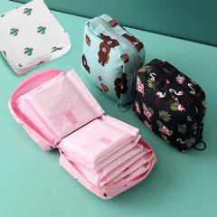 Canvas Cosmetic Bag Travel Storage Women's Packing Cubes