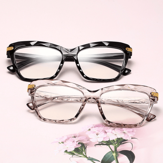 Square Anti Light Glasses For Women Men Casual Clear Lens Glasses