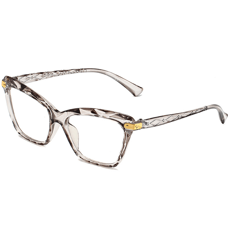 Square Anti Light Glasses For Women Men Casual Clear Lens Glasses