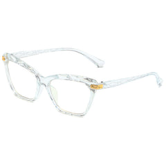 Square Anti Light Glasses For Women Men Casual Clear Lens Glasses