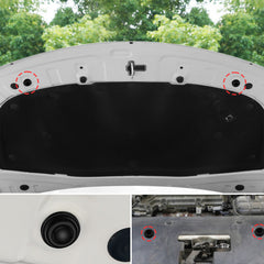 4pc Car Sticker Door Shock Pad Protects From Collisions