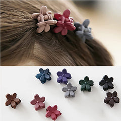 50pcs Cartoon Flower Hair Clips for Baby Girls