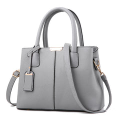 Classic Tote Satchel Bag Solid Shoulder Bag All Match Crossbody Bag