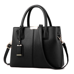 Classic Tote Satchel Bag Solid Shoulder Bag All Match Crossbody Bag