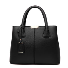 Classic Tote Satchel Bag Solid Shoulder Bag All Match Crossbody Bag
