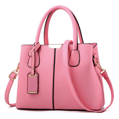 Classic Tote Satchel Bag Solid Shoulder Bag All Match Crossbody Bag