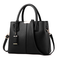 Classic Tote Satchel Bag Solid Shoulder Bag All Match Crossbody Bag