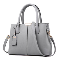 Classic Tote Satchel Bag Solid Shoulder Bag All Match Crossbody Bag