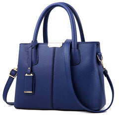 Classic Tote Satchel Bag Solid Shoulder Bag All Match Crossbody Bag