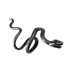 Men's Snake Shaped Ear Clips Non Pierced Cuff Earrings