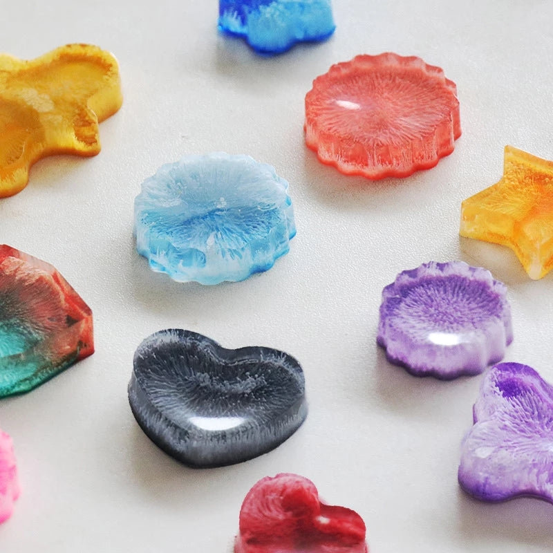 16pcs Epoxy Resin Pigment Set Alcohol Colorant Dye Art Ink For UV Epoxy Mold