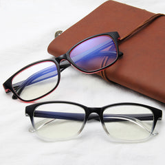Anti Light Glasses For Students Gradient Reading Spectacles Frame