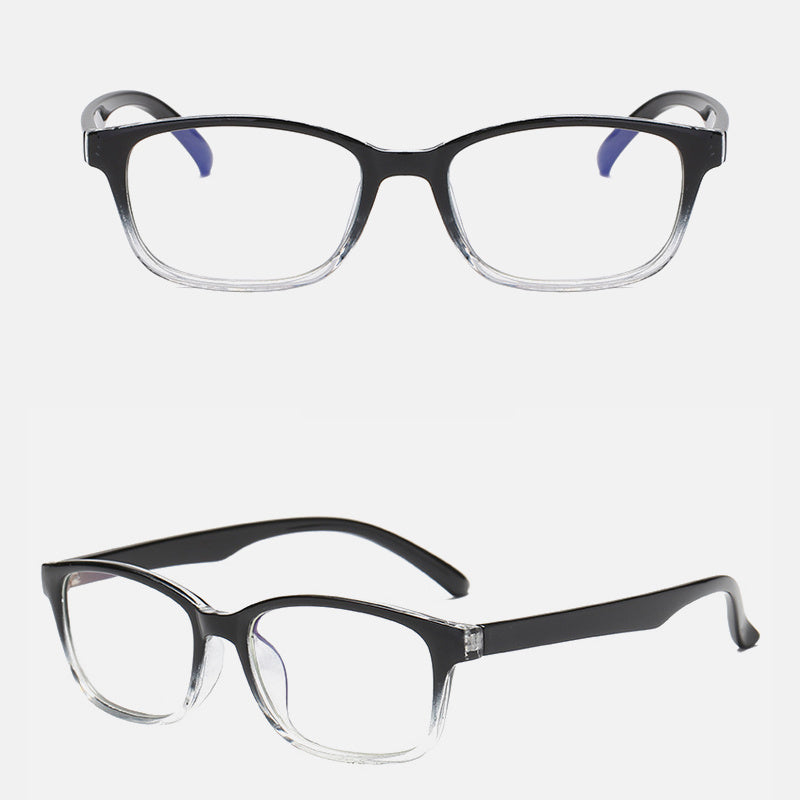Anti Light Glasses For Students Gradient Reading Spectacles Frame