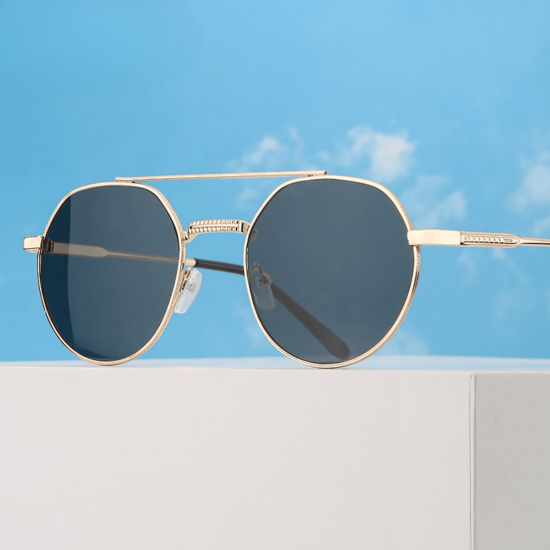 Men's Retro Polarized Sunglasses UV Protection Glasses