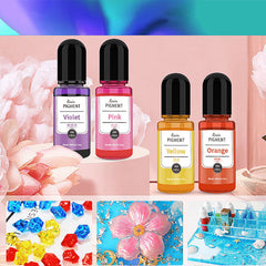 Alcohol Resin Pigment Set for DIY Jewelry Making