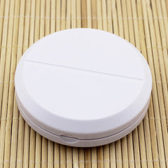Portable Pill Cutter Splitter Storage Medicine Box Holder Travel Case