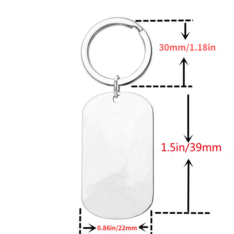 Bestie Flowers Keychain Keyring For Men