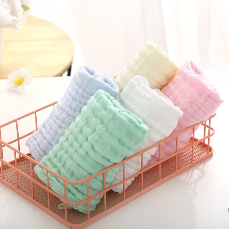 Seersucker Square Towel Absorbent Infant Toddler Sa