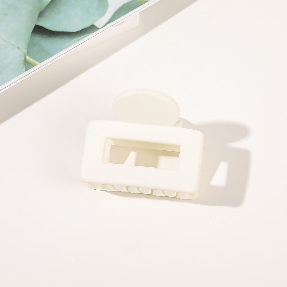 Mini Square Hair Claw for Thin Hair Non-slip Hold