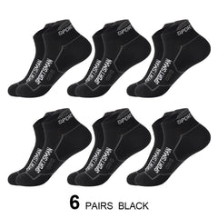 Men's Short Socks Thin Sports Mesh Running Sweat Absorbent Casual Cotton Socks