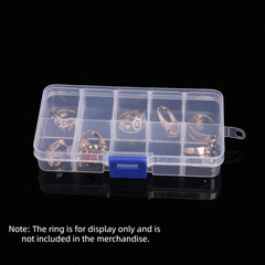 Grids Jewelry Storage Box Desktop Organizer Small Accessories