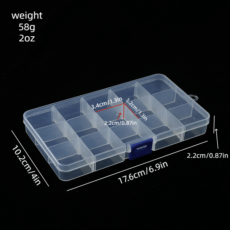 Grids Jewelry Storage Box Desktop Organizer Small Accessories
