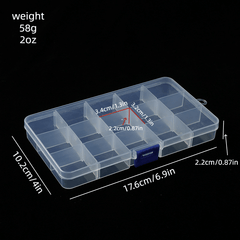 Grids Jewelry Storage Box Desktop Organizer Small Accessories
