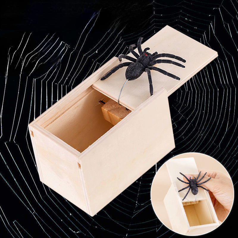 Spiders Jump Box Creative Toy Watch Spider Move