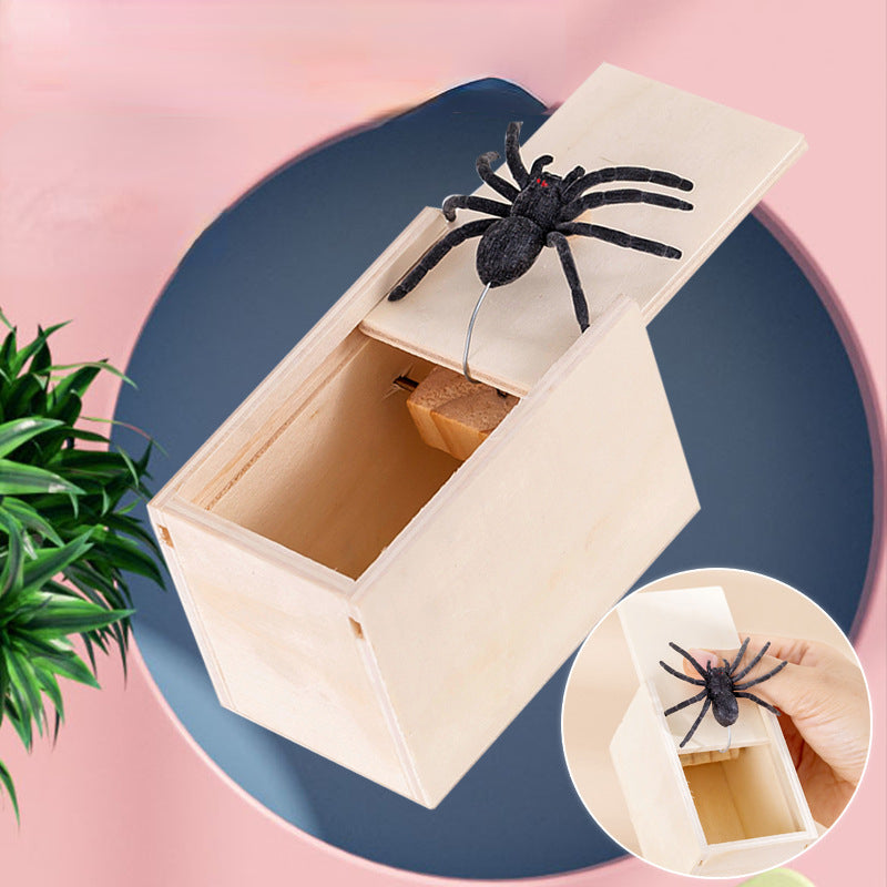 Spiders Jump Box Creative Toy Watch Spider Move