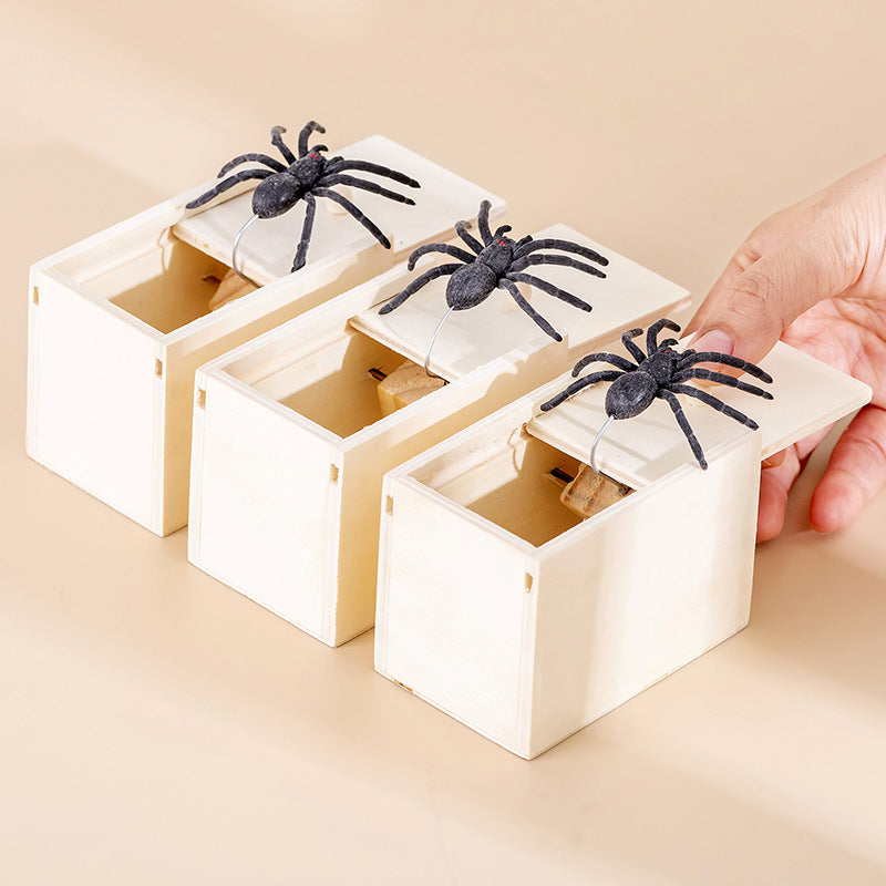 Spiders Jump Box Creative Toy Watch Spider Move