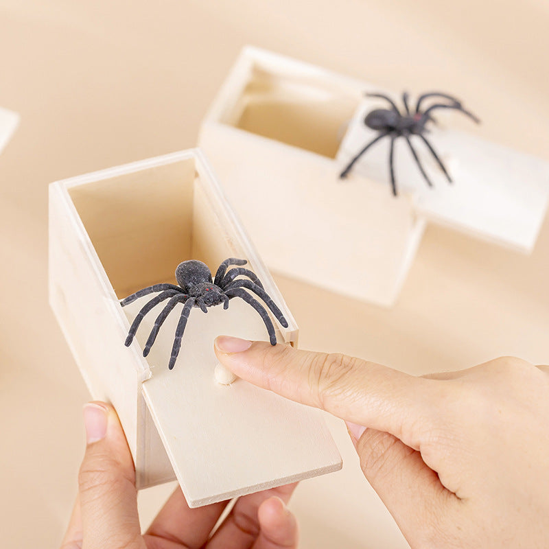 Spiders Jump Box Creative Toy Watch Spider Move