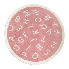 Nordic Round Cartoon Carpet Thick Plush Rugs