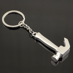 Mini Tool Keychain with Wrench Hammer Shovel Pliers - Gift for Men