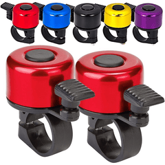 Mountain Bike Bell Mini Aluminum Alloy Bell Easy Install Bicycle Bell