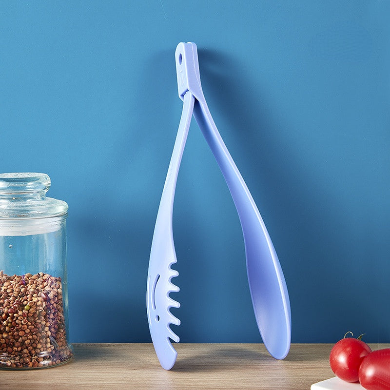 1pc Plastic Cooking Tongs Non Slip Food Tongs For Cooking Kitchen Tools